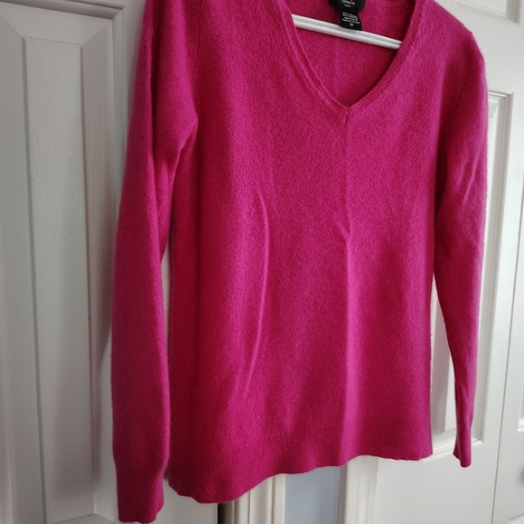 Lord & Taylor Pink Cashmere Woman Sweater OX - Picture 5 of 9